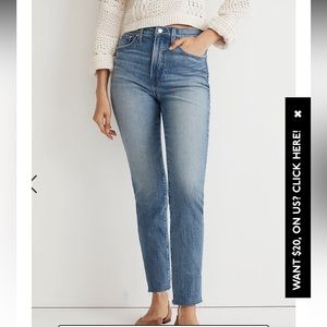 Madewell Perfect Vintage Jeans